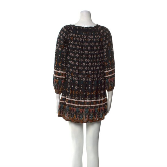 VGUC $136 Cleobella Dresden Off-the-Shoulder Dress with Tribal Print -size XS! - Picture 15 of 15